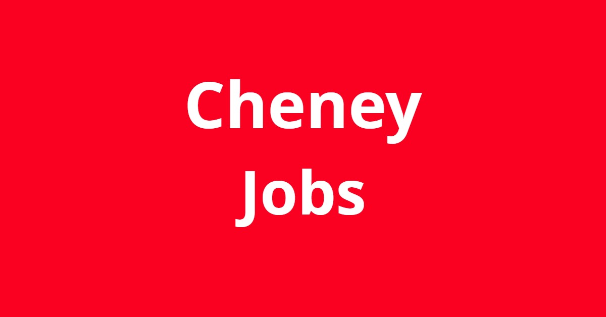 Jobs In Cheney WA