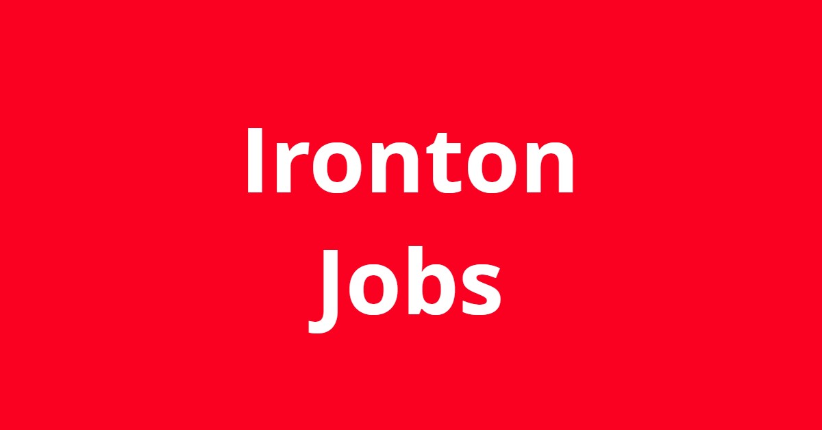 Jobs In Ironton Ohio