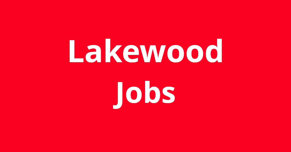 Jobs In Lakewood WA