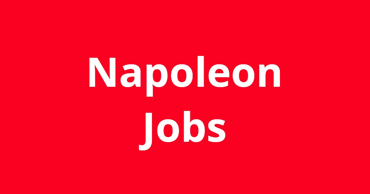 Jobs In Napoleon Ohio