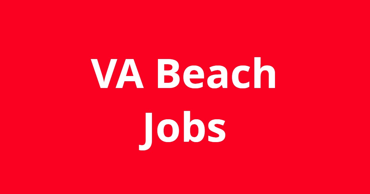 Jobs In VA Beach VA