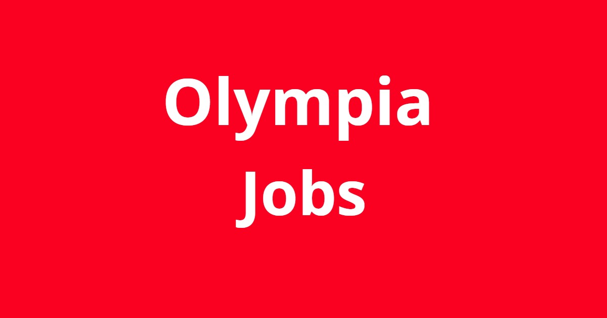 Olympia Wa jobs