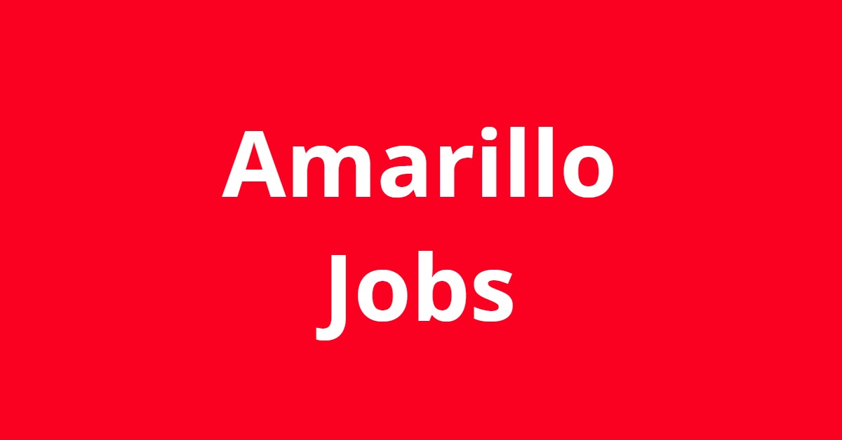 Amarillo information technology jobs