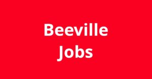 Jobs In Beeville TX