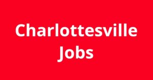 Jobs In Charlottesville VA