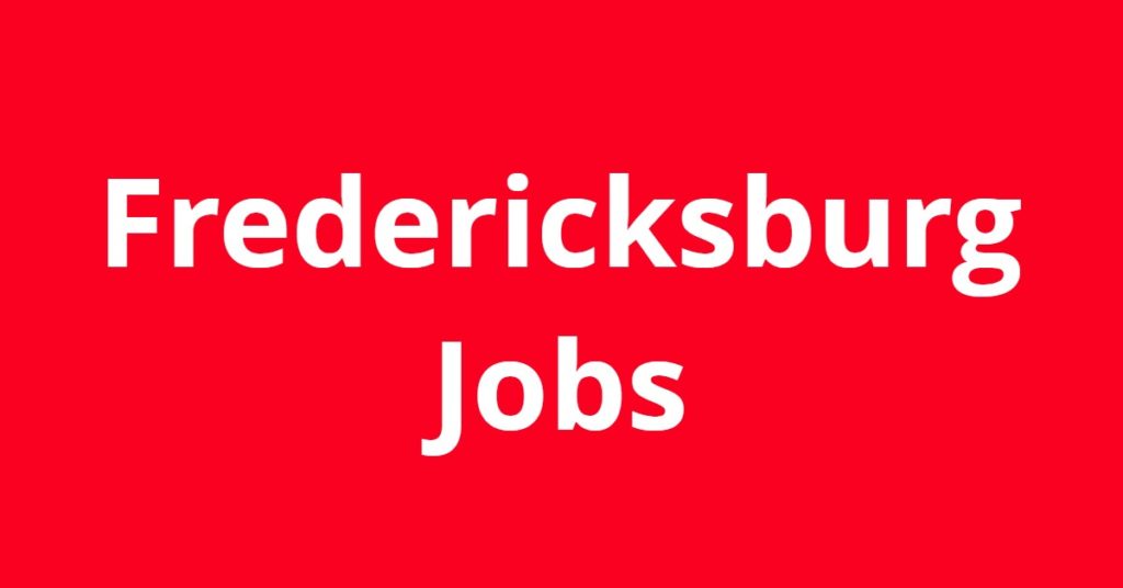 Job search in fredericksburg va