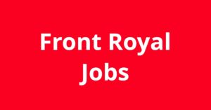 Jobs In Front Royal VA