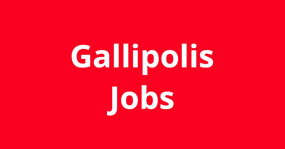 Jobs In Gallipolis Ohio