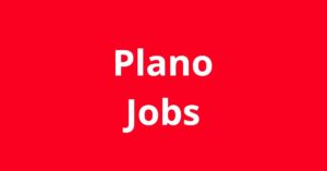 Jobs In Plano TX