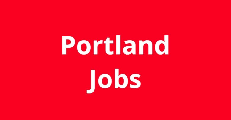 Jobs for the city of portland tx