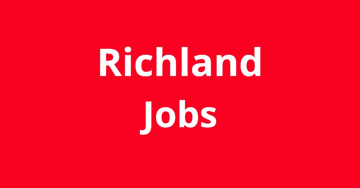 Jobs In Richland WA