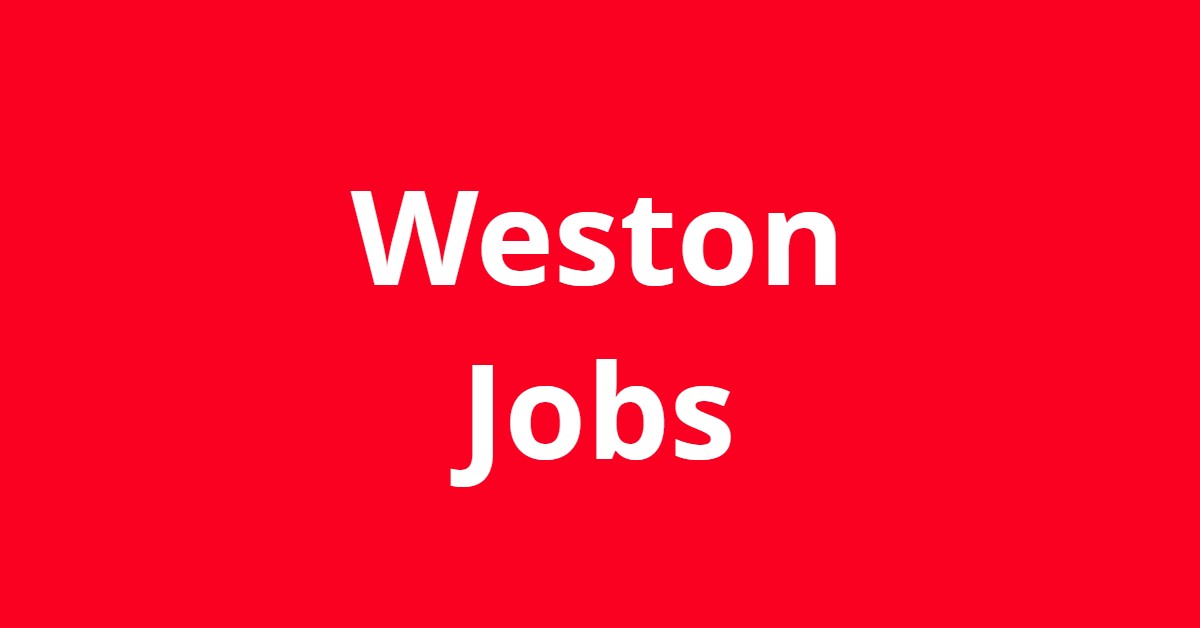 Jobs In Weston WV