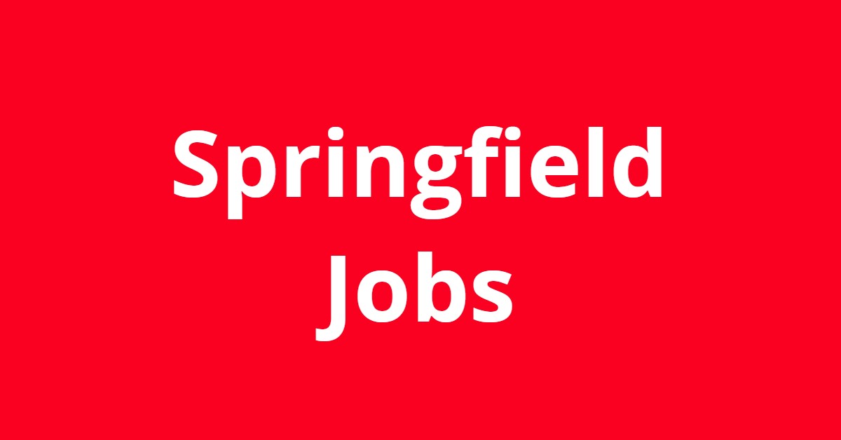 Jobs In Springfield Ohio Jobs in Springfield OH